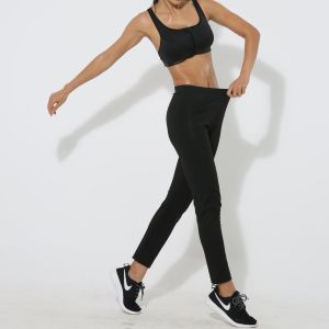 FICOOL Women Sweatpants Mid Waist Sauna Pants Weight Loss Jogging Yoga Track GYM Cycling Sports Outdoors Workout