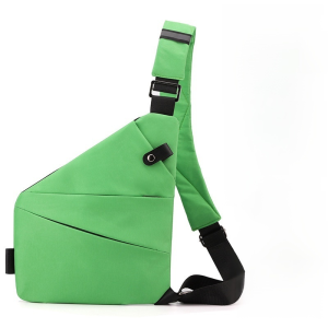 Large Capacity Chest Bag Close-Fitting Travel Anti-Theft Crossbody Bag Scratch-Proof Waterproof Shoulder Bag