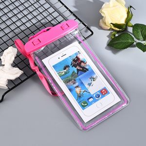 Túi đựng điện thoại chống nước đi mưa đi biển đi bơi túi đeo cổ đeo thắt lưng nhiều mầu sắc