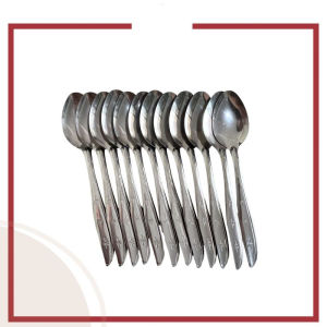 12pcs sendok makan stenlis tebal isi 12 / sendok garpu makan cafe polos stainless tebal isi 12pcs / 1lusin sendok makan tebal isi 12pcs