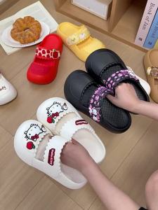 [Free Shipping] Cartoon Eva Slippers For Women Cute ChildrenS Outdoor Sandals Non-Slip Closed-Toe Thick-Soled Sandals For Women In Summer