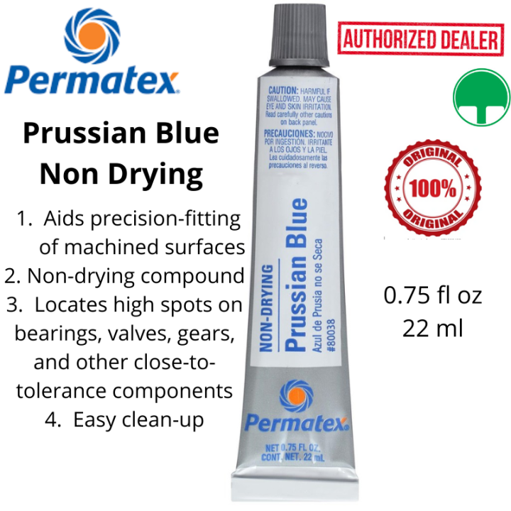 Permatex Fuel Resistant Permatex 80038 Prussian Blue Fitting Compound ...