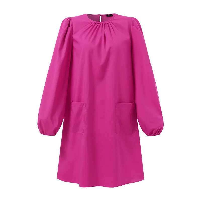 Fancystyle VONDA Women Casual Loose Long Sleeve Plain T-shirt