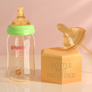 Nano Nipple Duckbill Sippy Silicon Nipple Replacement 5cm Wide Neck Pigeon Bottle No BPA