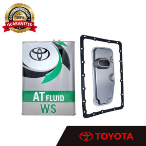 TOYOTA WS 4L AUTO TRANSMISSION OIL + AUTO FILTER TOYOTA HILUX VIGO 2.5 KUN25 (05~11) INNOVA 2.5 & 3.0  (35330-60030)