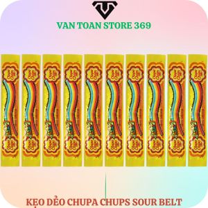 Kẹo dẻo vị chua CHUPA CHUPS hương trái cây hỗn hợp sour belt thanh 7g