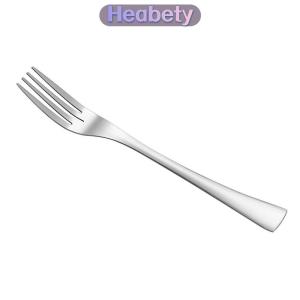 Heabety Thép không gỉ ăn tối ngã ba dài xử lý bảng dĩa Set Hàn Quốc dao kéo bốn tine salad tráng miệng trái cây dĩa nhà bếp