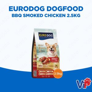 2.5kg Eurodog Tender Smoked Chicken Dog Food for Adult dogs