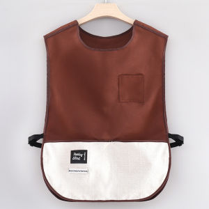 Kitchen Apron Vest Sleeveless Oil Proof Anti Fouling Breathable Waterproof For Home Cooking Baking Comfort Lightweight Bib