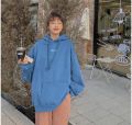 ELLON ARC SWEATER HOODIE OVERSIZE | SWEATER WANITA BIG SIZE. 