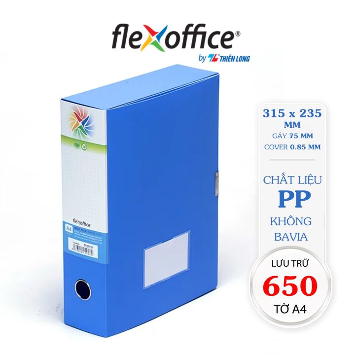 Bìa hộp Flexoffice PP 75A4 FO-BF02 | Lazada.vn
