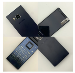 Samsung SM-G9198 4G LTE เครื่องสำอาง 4G 3.9 มุม 16GB รอม 16MP และ 5MP หน้าจอชู่ถูกที่อนูมู่