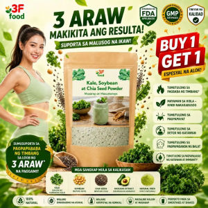 3F Food Kale Soybean at Chia Seed Powder - 100% Natural - Supports Weight Loss - FDA GMP Certified - Buy 1 Get 1 Free - 3 Araw Makikita Ang Resulta!