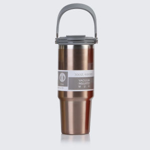 Tumbler With Handle 900ml Stainless Steel Double Layer Insulated Thermos Flask Water Bottle Botol Air