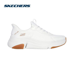 Skechers สเก็ตเชอร์ส รองเท้าลำลองผู้ชาย Men Slip-ins BOBS Sparrow Flex Steady Edge Casual Shoes - 118310-WHT Memory Foam