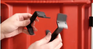 Space Saving Extension Wire Organizers Cord Holder Firm Mounting On Aluminum Rails for Packouts Systems