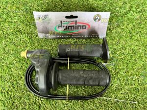 ปะกับคันเร่ง Domino ถุงเขียว พร้อมสายคันเร่ง