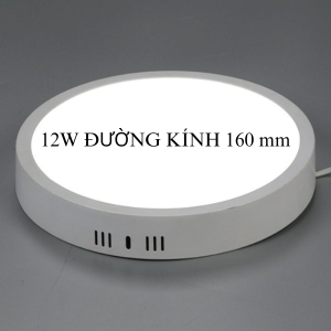 Đèn led ốp trần tròn vuông trang trí phòng khách ban công phòng ngủ thang bộ 6w 12w 18w 220v bh 12 tháng Manco
