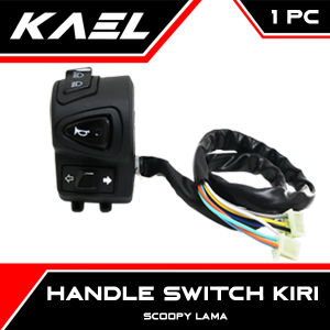Handel Switch Kiri Left Scoopy Karburator Lama Saklar Lampu Depan Dim Sen Sein Klakson Handle Hendle Hendel Holder