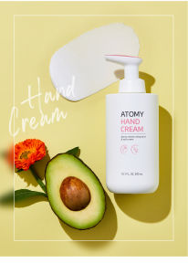 Kem dưỡng da tay và móng tay với chất dưỡng ẩm cao từ Bơ hạt Sarasoo + Axit Hyaluronic + Vitamin E mịn màng mát mẽ cùng hương hoa biển sảng khoái (300ml) - Atomy Hand Cream - 애터미 핸드크림 - Атоми Крем для рук