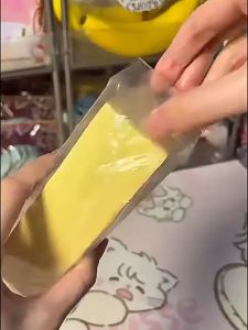 Slow Rebound Butter Stick Simulation Food Squeeze Toy Hand Relaxation Relief Toy 黄油棒捏捏乐