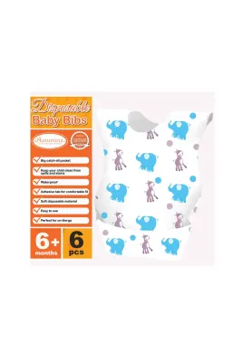 Autumnz Disposable Bib - 6 pcs