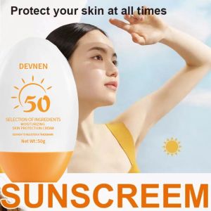 suncreen Krim Tabir Surya Pemutih 50g SPF50+ Isolation sunscreen facial refreshing UV protection outdoor sunscreen Sunblock Wajah Sunblock Badan Bleaching Pemutih Badan Super Ampuh outdoor sunscreen Sunblock Wajah Sunblock Badan