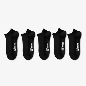 CMENIN  5 Pairs Cotton Man Socks Set Brand LOGO Soft Mens Sock Deodorant Breathable Anti Slip Ankle Fashion MQL2B28008