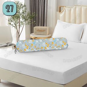 ชุดผ้าปูที่นอน ลาย27 พร้อมปลอกหมอน  D1 ยางรัดรอบเตียง 360 องศา ขนาด 3.5ฟุต/5ฟุต/6ฟุต สูง10นิ้ว สวมใส่สบายไม่หลุดง่าย เข้ามุมไร้รอยต่อ