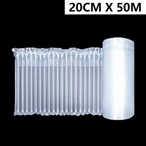 50M Plastik Bubble Wrap Inflatable Roll Kolom Column Air Cushion Wrap