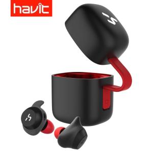 *SUPER DISCOUNTED* HAVIT G1 PRO / G1W True Wireless Bluetooth V5.0 TWS Earbuds IPX5/6 Waterproof Sweatproof Sports Earphones Dual Side Headphones Hakii Headset with Mic Universal Bluetooth Compatible (G1/G1W)