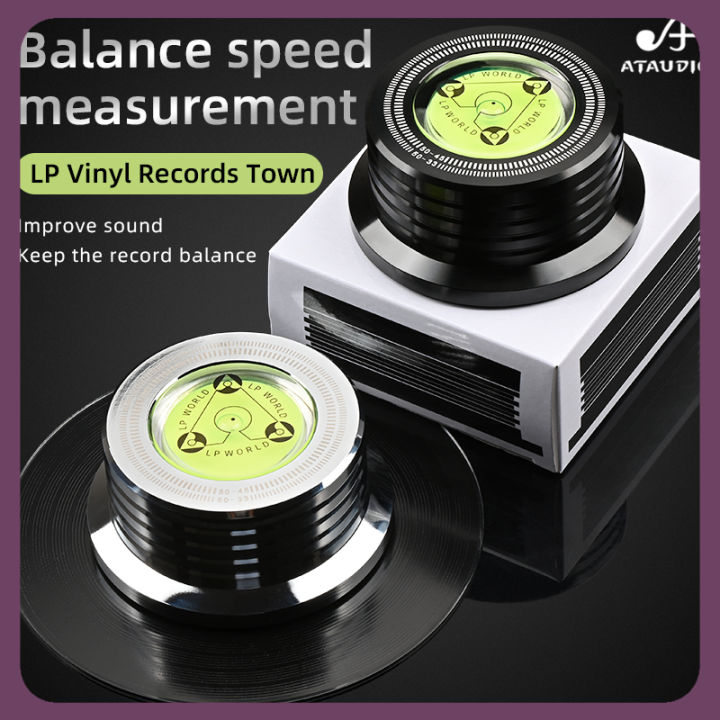LP Draaitafel Record Stabilizer, HiFi Stabiele Vibratie Reductie Aluminium Legering Record Gewicht Stabilisator voor Platenspeler (Zilver LP Draaitafel Record Stabilizer, HiFi Stabiele Vibratie Reductie Aluminium Legering Record Gewicht Stabilisator voor Platenspeler (Zilver