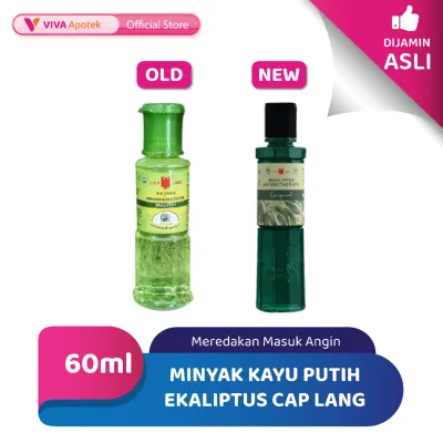 Minyak Kayu Putih Ekaliptus Cap Lang Meredakan Masuk Angin (60 ml)