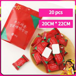 【Walmart】20pcs Portable Compressed Face Towel Disposable Cotton Thickened for Travel Wash Bath Towel Individually Walled Candy Style Super Absorbent Soft Skin Friendly Quick Expand for Outdoor Camping Hotel Gym