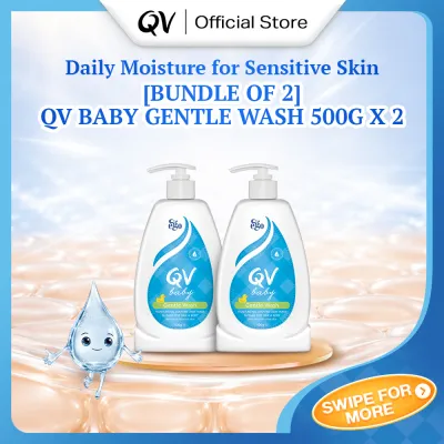 [Bundle of 2] QV Baby Gentle Wash 500g x 2