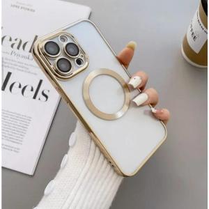 CASE MAGSAFE CHROME MAGNET PLUS PC IPHONE 11 PRO / 11 PRO MAX / 12 / 12 PRO / 12 PRO MAX / 13 PRO / 13 PRO MAX SOFTCASE CHROME MAGSAFE MAGNET CASE LIST COLOR TERBARU TERMEWAH
