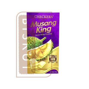 CHOCO BAR  - Alfredo Musang King Bar / Milk Chocolate / Dark Chocolate / White Chocolate 100G [ HALAL ]