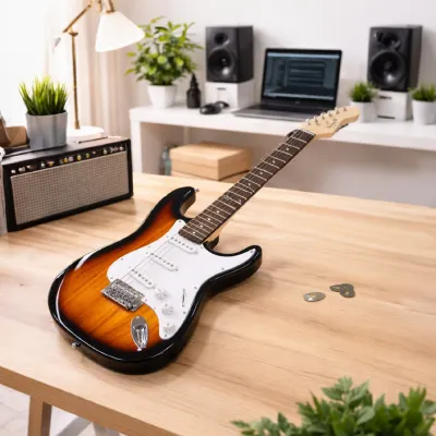 Gitar Elektrik Model Stratocaster Stinger SST-10 Guitar Listrik