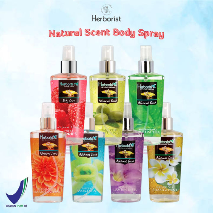 HERBORIST Natural Scent Body Spray 120 ml Parfum Blooming