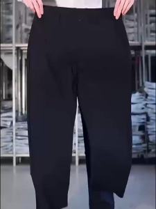 No-Iron Four-Way Stretch Casual Pants Men Summer Thin Ice Silk Slim Straight Business Trousers Men Summer Thin Pants