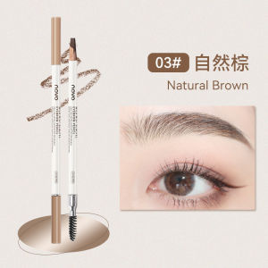 NOVO wild fog feeling machete eyebrow pencil natural fog feeling smooth and easy to color color development is not easy to smudge and the roots are clear