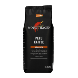 Mount Hagen Peru Organic Coffee Ground 250g