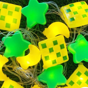 2025 Raya Light Solar Lampu LED String Lights Decorative Fairy String Lights Raya Decoration Lights 斋月灯 装饰