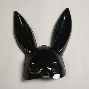 WANGCAI Dễ thương Quà Tặng Cosplay Đạo Cụ Bunny Nạ Phụ Nữ Nạ Nạ Tai Thỏ Nạ Halloween Nạ
