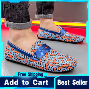Pinsv In giày vải bố đế bằng Cho Nam Giới 2023 New Britishcasual Doudou Thời Trang Giày Nam Giày vải Trượt-Trên Ngoài Trời Giày Nam Giày lái xe Giản Dị Giày giày hợp thời trang cổ thấp Giày Giày nam Hàn Quốc