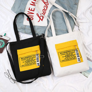 Korean Version Ins Resrmrection Series Canvas Female Girl Bag