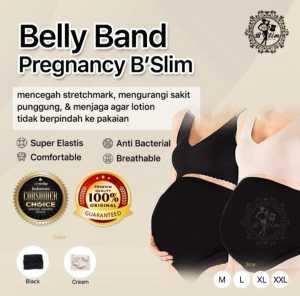 Belly Band Pregnancy BSlim| Korset Perut Hamil | Sabuk Kehamilan