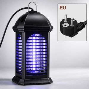 UV Light Bug Zapper Electric Mosquito Killer Fly Trap Lamp 11W Indoor Outdoor Pest Control For Yard Patio Garage High Temperature Resistant ABS Portable Hanger