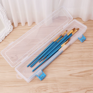 Brush Storage Box Brush Box Watercolour Brush Case Plastic Brush Holders Drawing Tool Brush Container