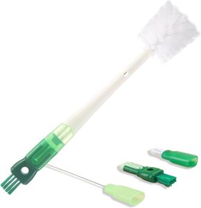 5 in 1 Multifunctional Cleaning Brush Bottle Gap Corner Cleaner Brush Magic Water Bottle Cup Lid Detail Cleaner Tools for Travel Water Bottle